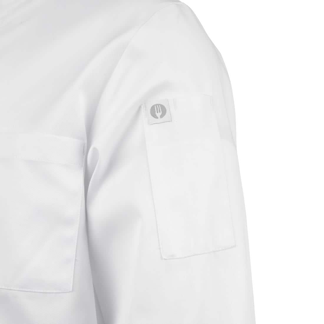 Chef Works Unisex Le Mans Chefs Jacket White