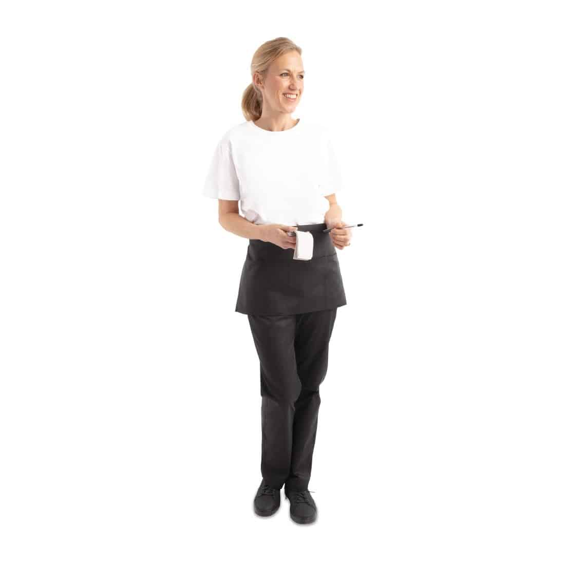 Uniform Works Short Bistro Apron Black - Image 6