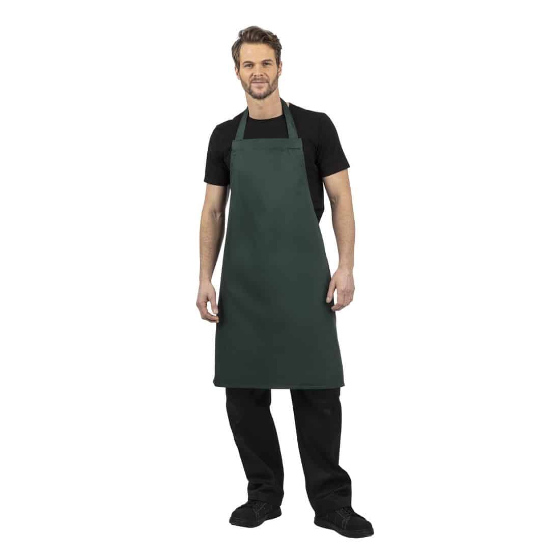 Whites Bib Apron Bottle Green - Image 4