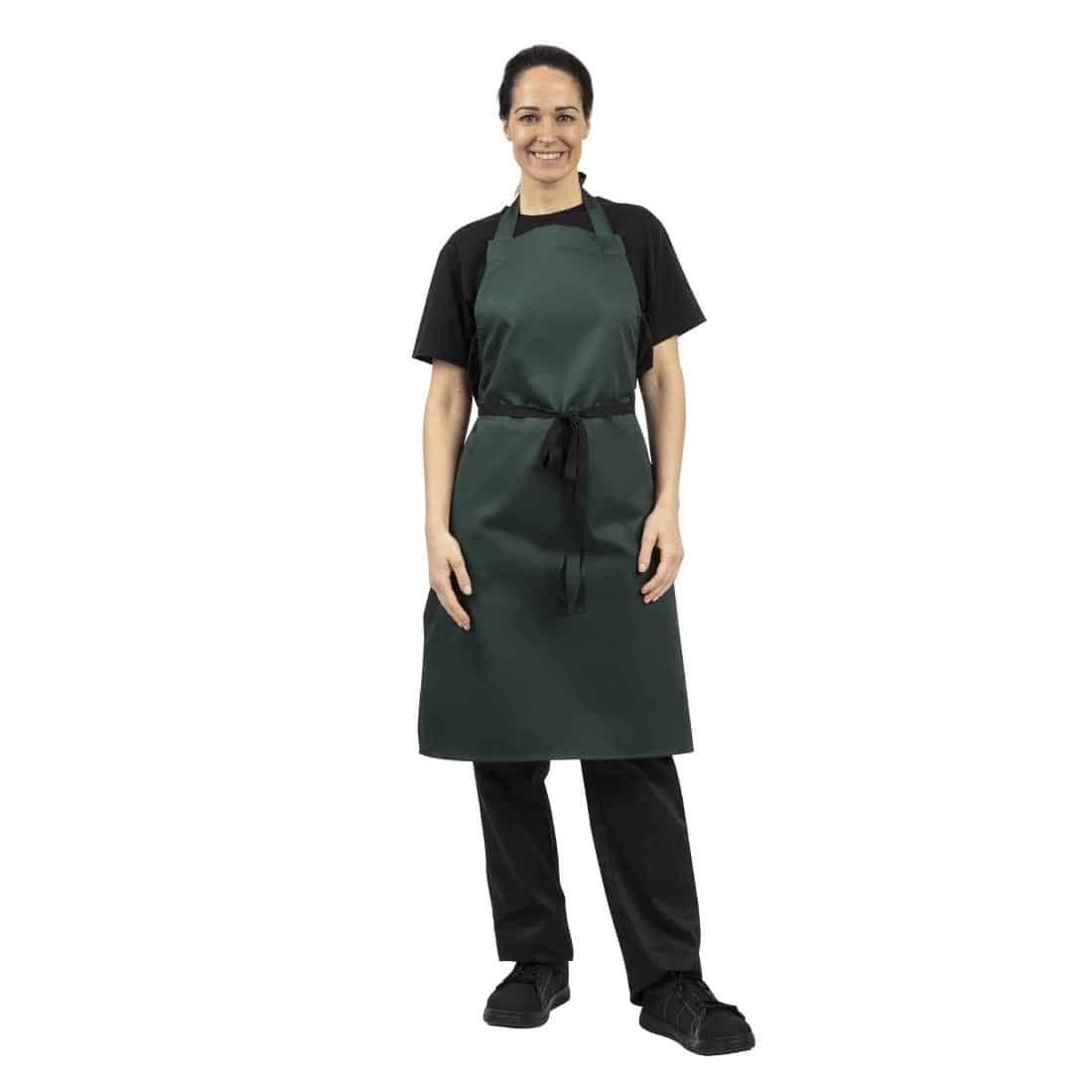 Whites Bib Apron Bottle Green - Image 6