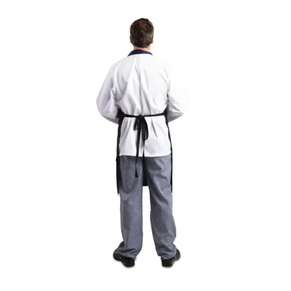 Whites Bib Apron Navy Blue - Image 4