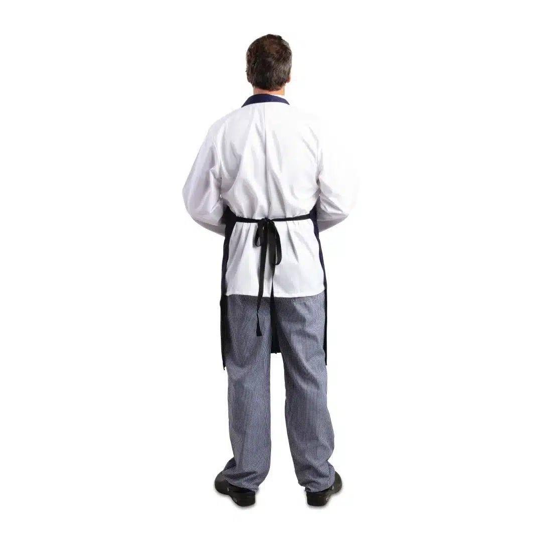 Whites Bib Apron Navy Blue - Image 5