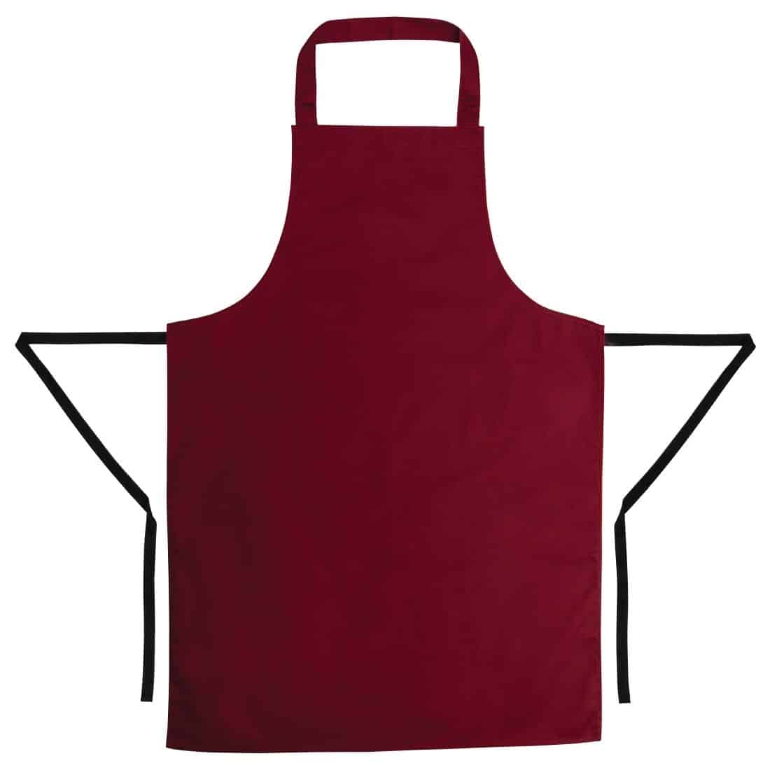 Whites Bib Apron Burgundy - Image 7