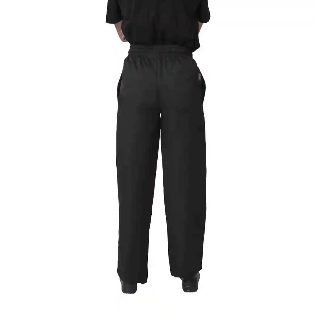 Whites Vegas Chef Trousers Polycotton Black - Image 4
