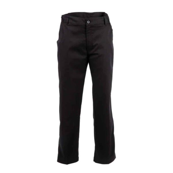 Chef Works Unisex Executive Chefs Trousers Black Herringbone - Image 2