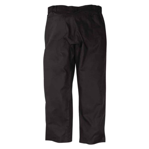 Chef Works Unisex Executive Chefs Trousers Black Herringbone - Image 5