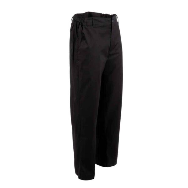Chef Works Unisex Executive Chefs Trousers Black Herringbone - Image 6