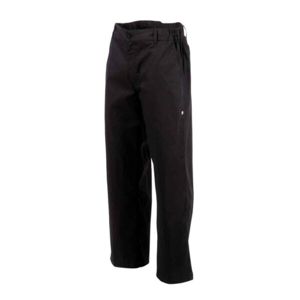 Chef Works Unisex Executive Chefs Trousers Black Herringbone - Image 7