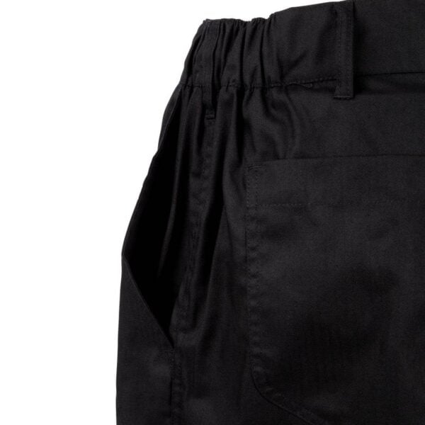 Chef Works Unisex Executive Chefs Trousers Black Herringbone - Image 9