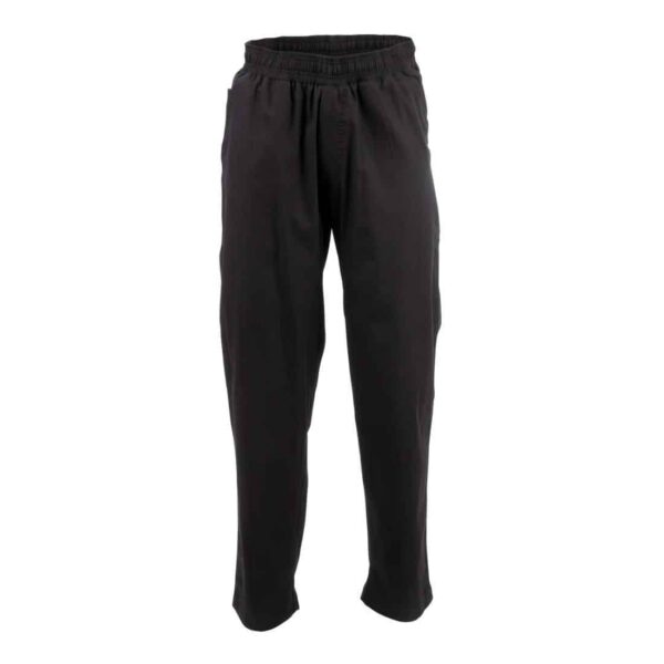 Chef Works Unisex Better Built Baggy Chef Trousers Black - Image 2