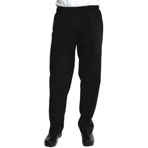 Chef Works Unisex Better Built Baggy Chef Trousers Black - Image 4