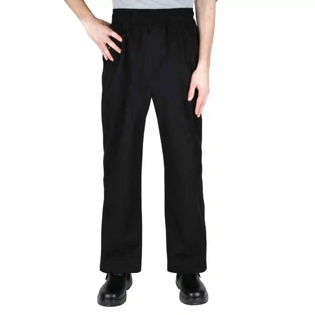 Chef Works Unisex Better Built Baggy Chef Trousers Black - Image 5