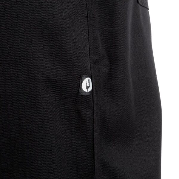 Chef Works Unisex Better Built Baggy Chef Trousers Black - Image 9
