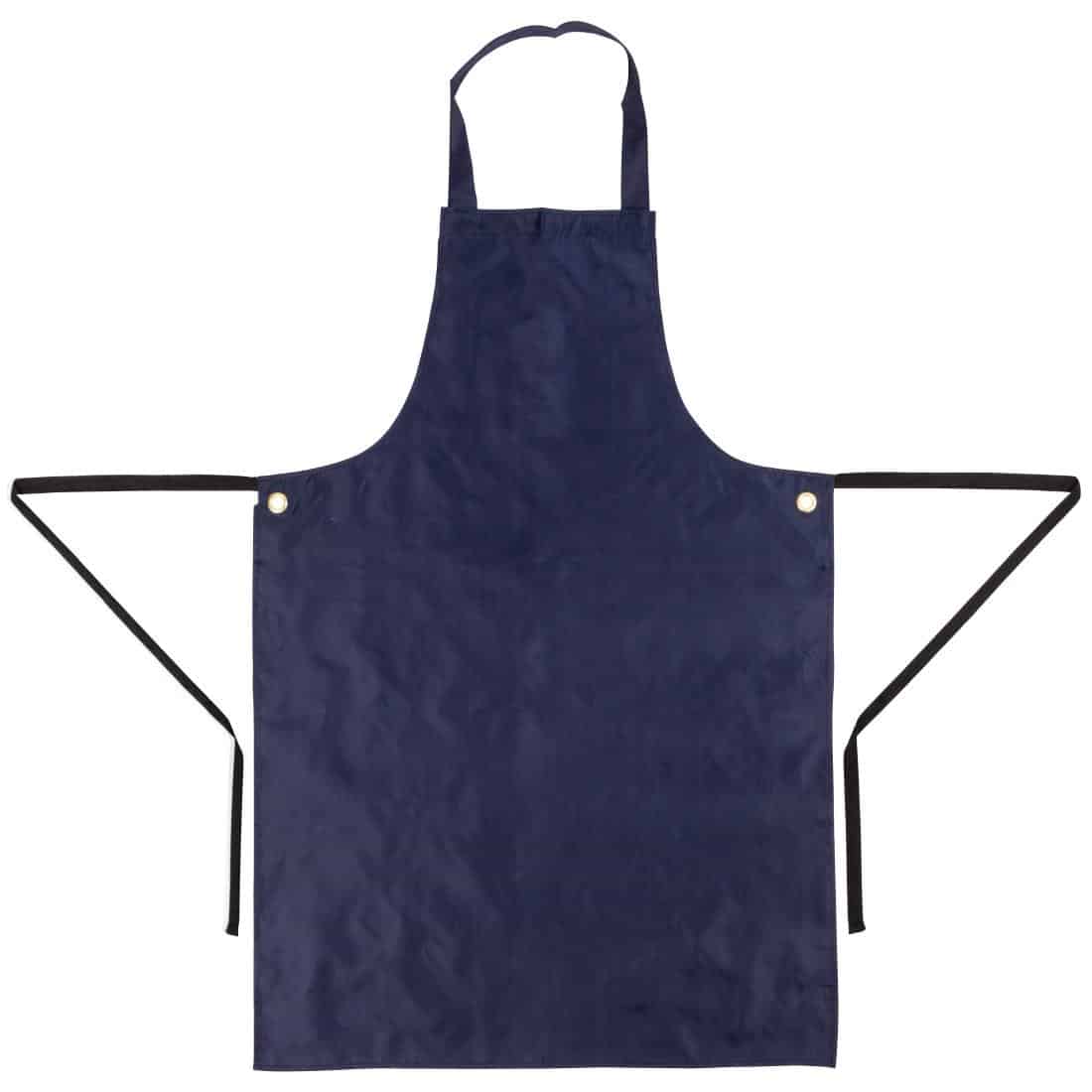 Whites Light Duty Waterproof Bib Apron Blue - Image 9