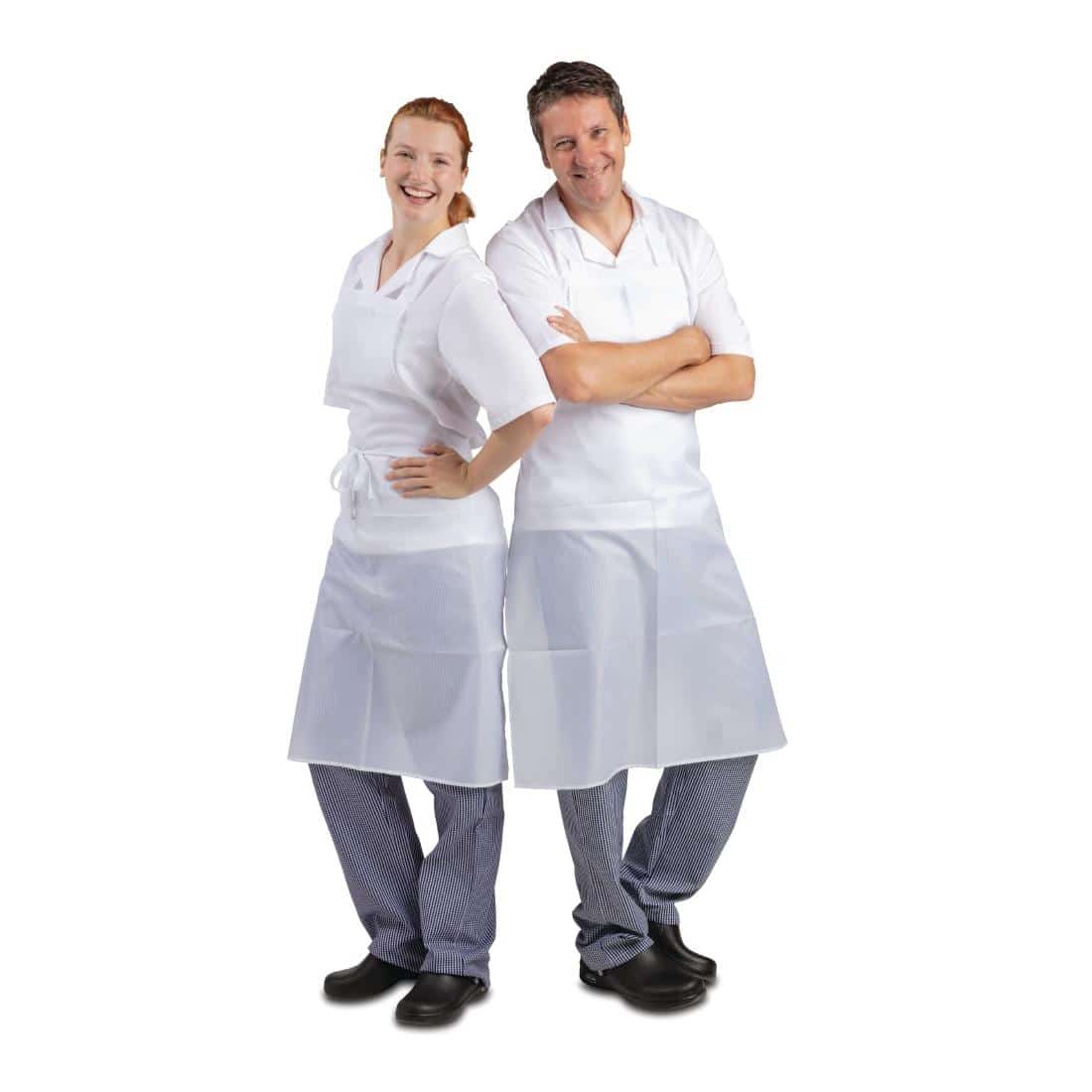 Whites Waterproof Bib Apron White - Image 5