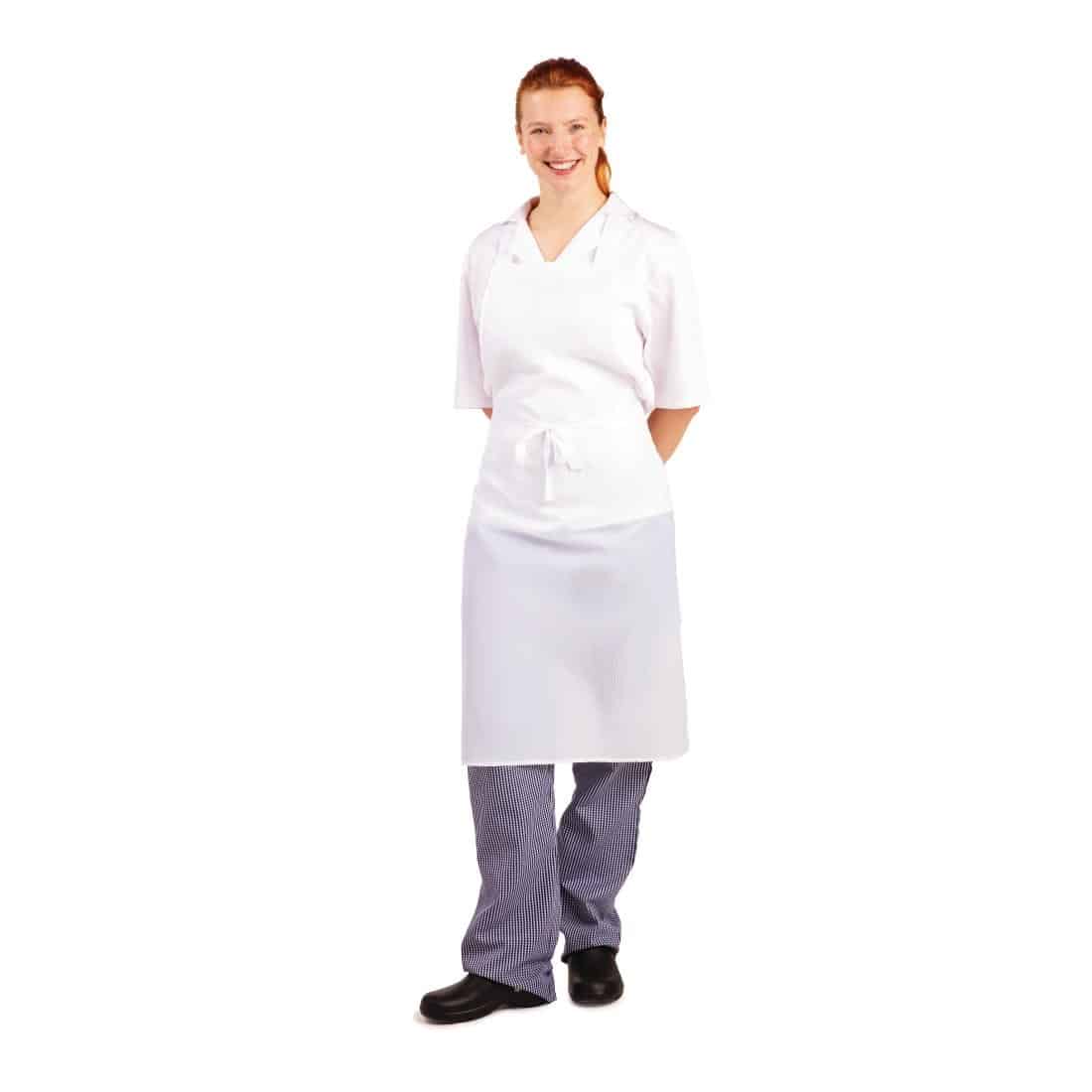 Whites Waterproof Bib Apron White - Image 3