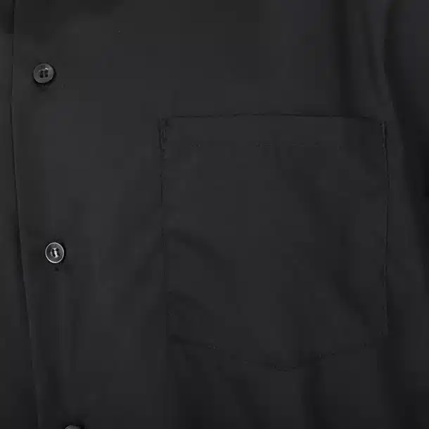 Chef Works Unisex Cool Vent Black Chefs Shirt