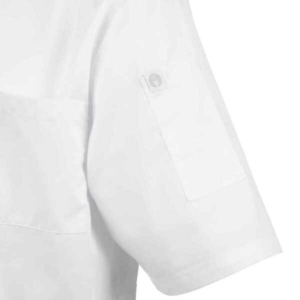 Chef Works Montreal Cool Vent Unisex Chefs Jacket White - Image 8