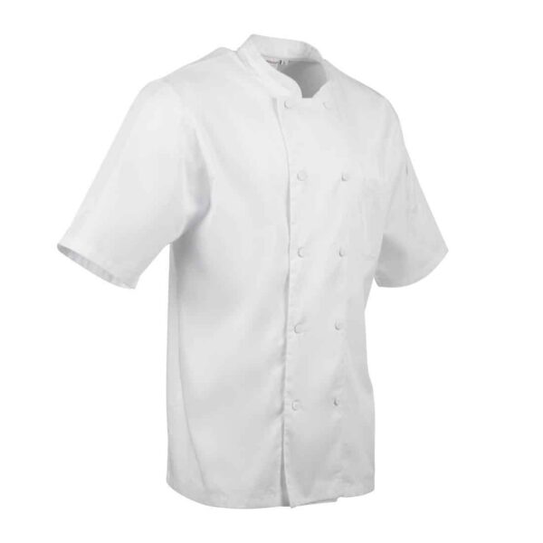Chef Works Montreal Cool Vent Unisex Chefs Jacket White - Image 5