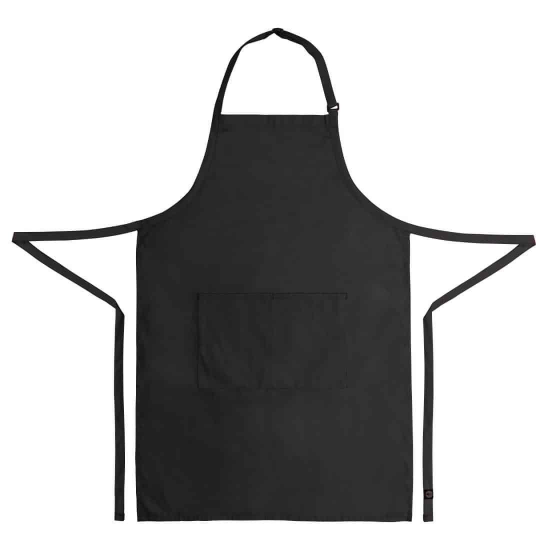 Chef Works Bib Apron Black - Image 6