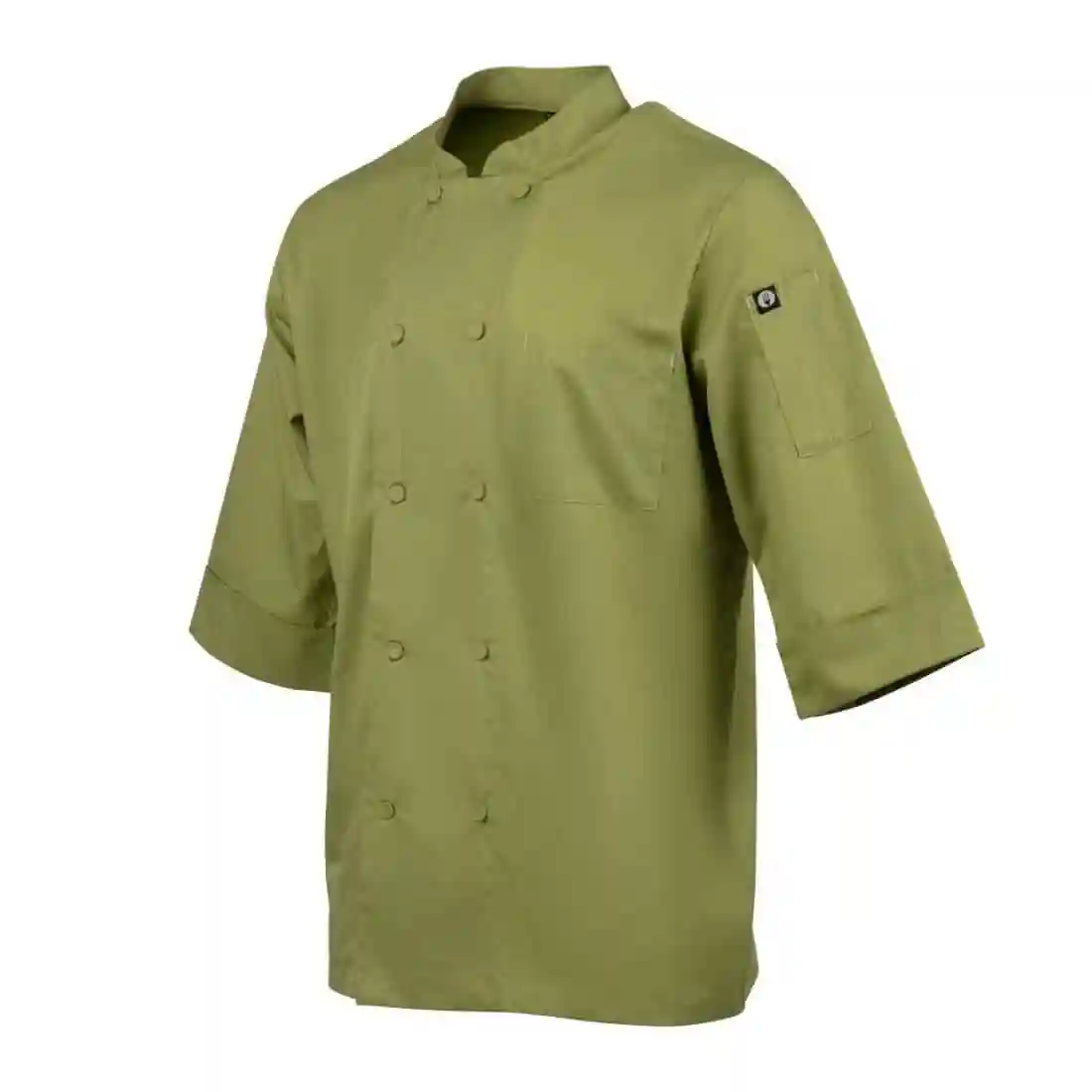 Chef Works Unisex Chefs Jacket Lime - Image 8