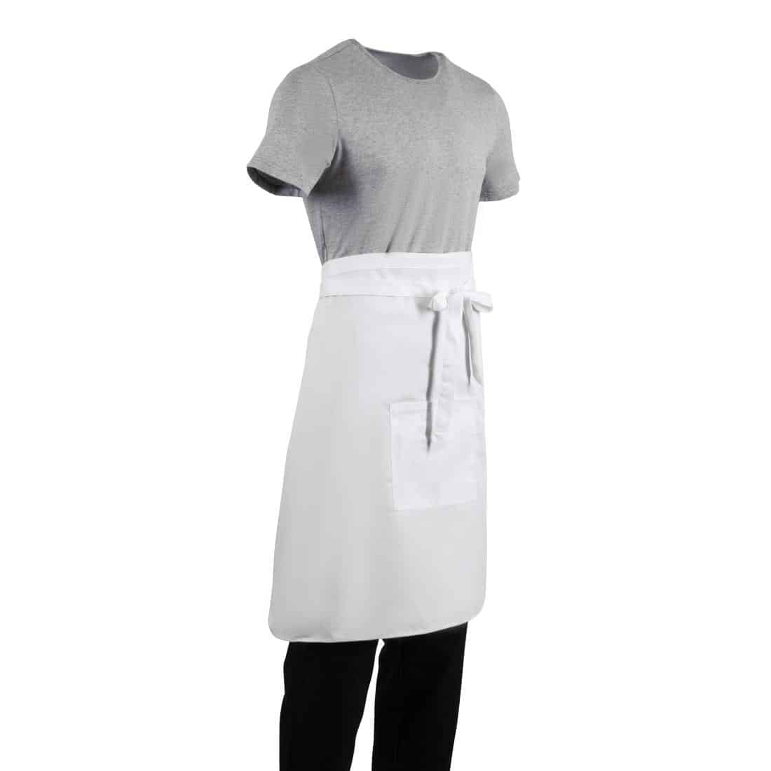 Regular Bistro Apron White - Image 3
