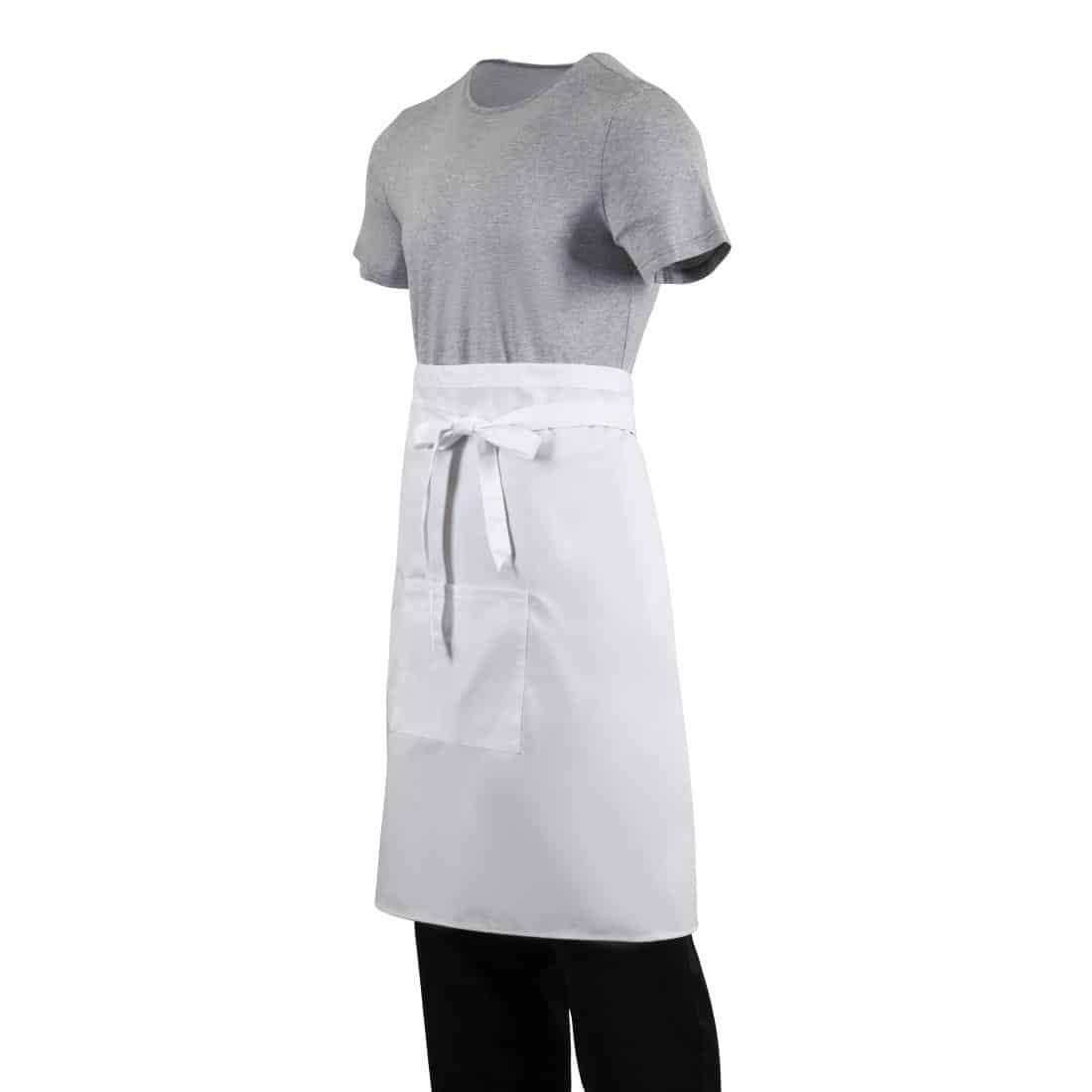 Regular Bistro Apron White - Image 4