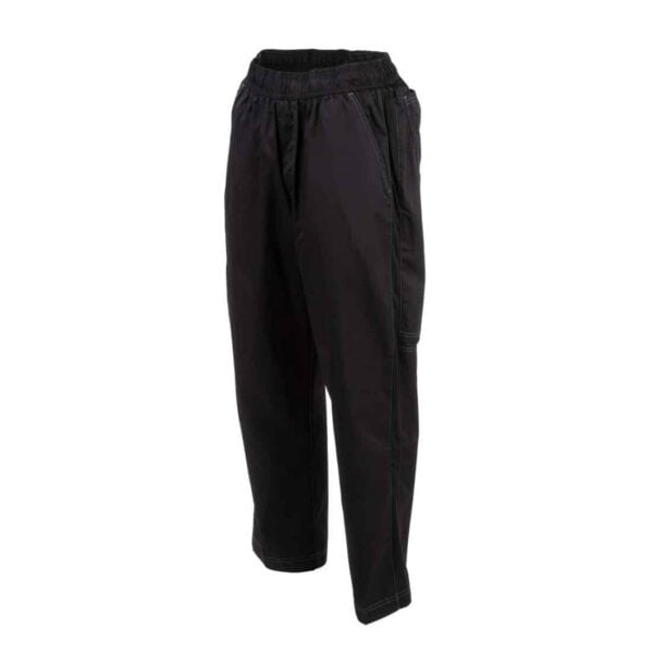 Chef Works Unisex Cool Vent Baggy Chefs Trousers Black - Image 9