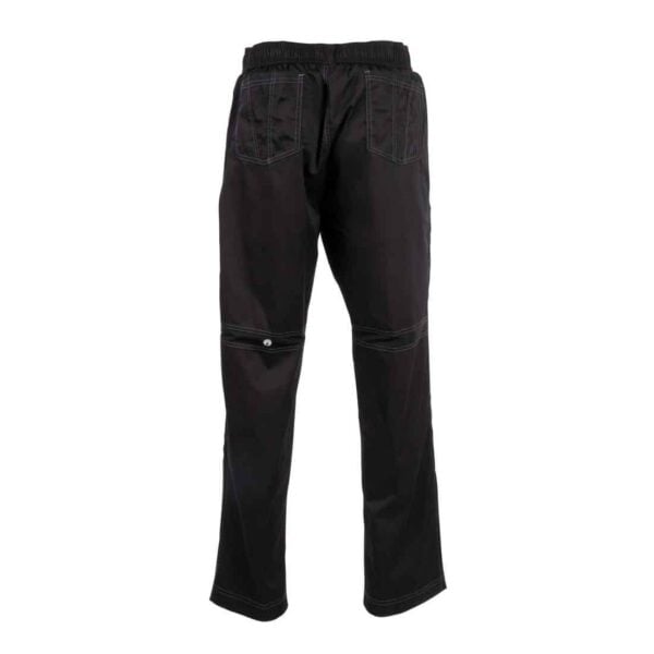 Chef Works Unisex Cool Vent Baggy Chefs Trousers Black - Image 10