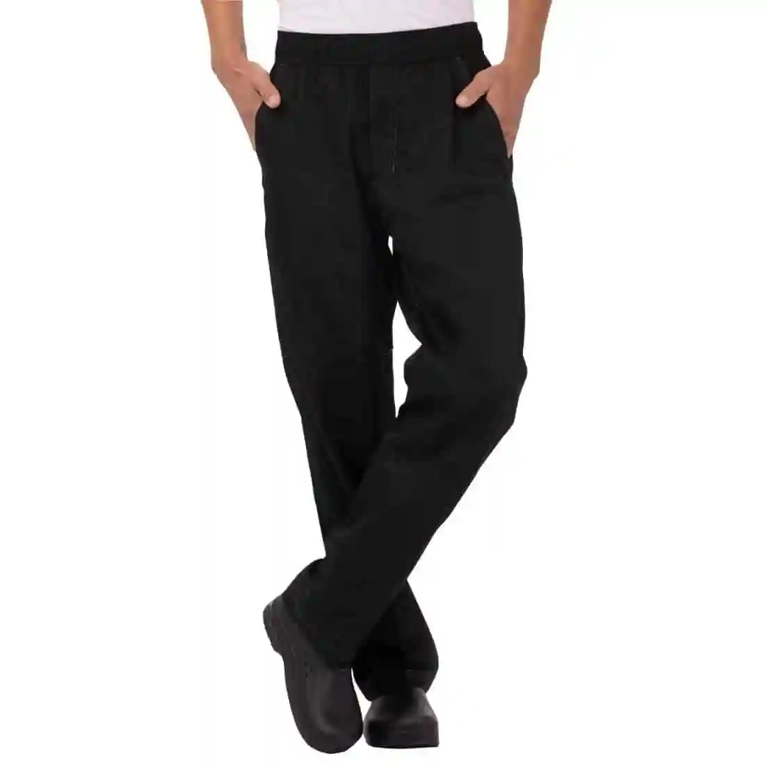 Chef Works Unisex Cool Vent Baggy Chefs Trousers Black - Image 13