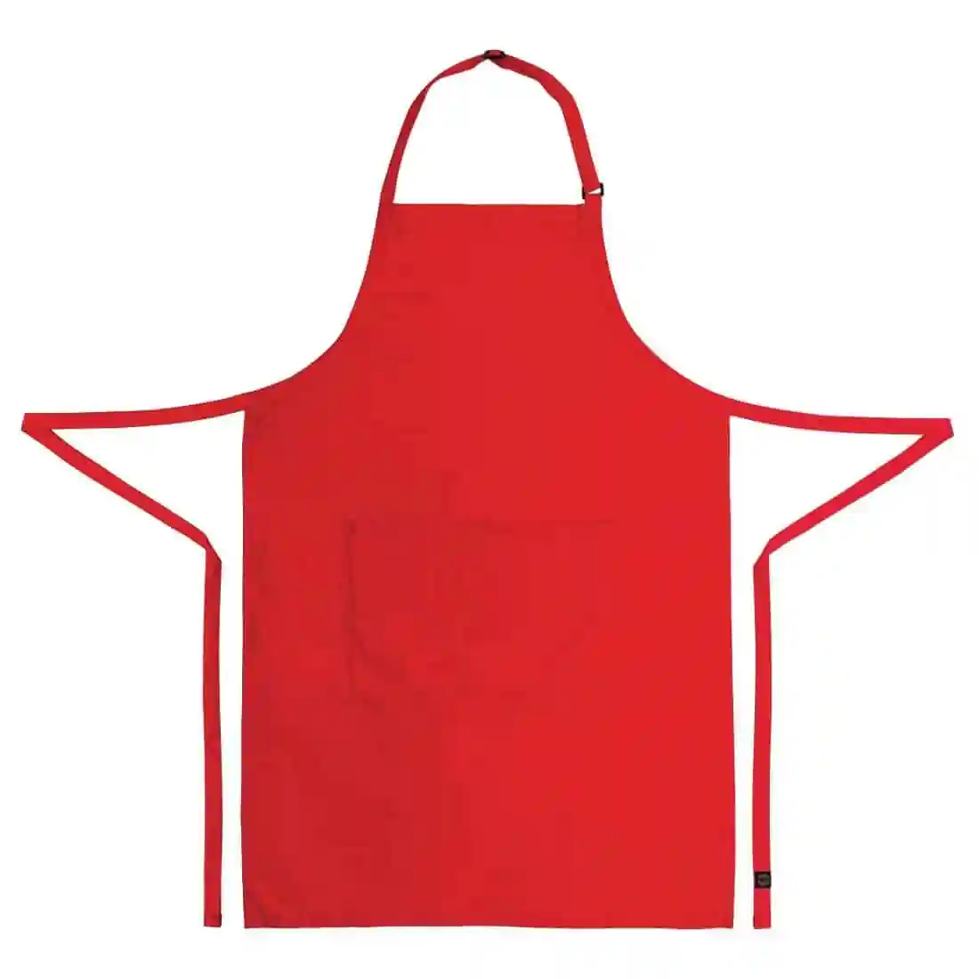 Chef Works Bib Apron Red - Image 5
