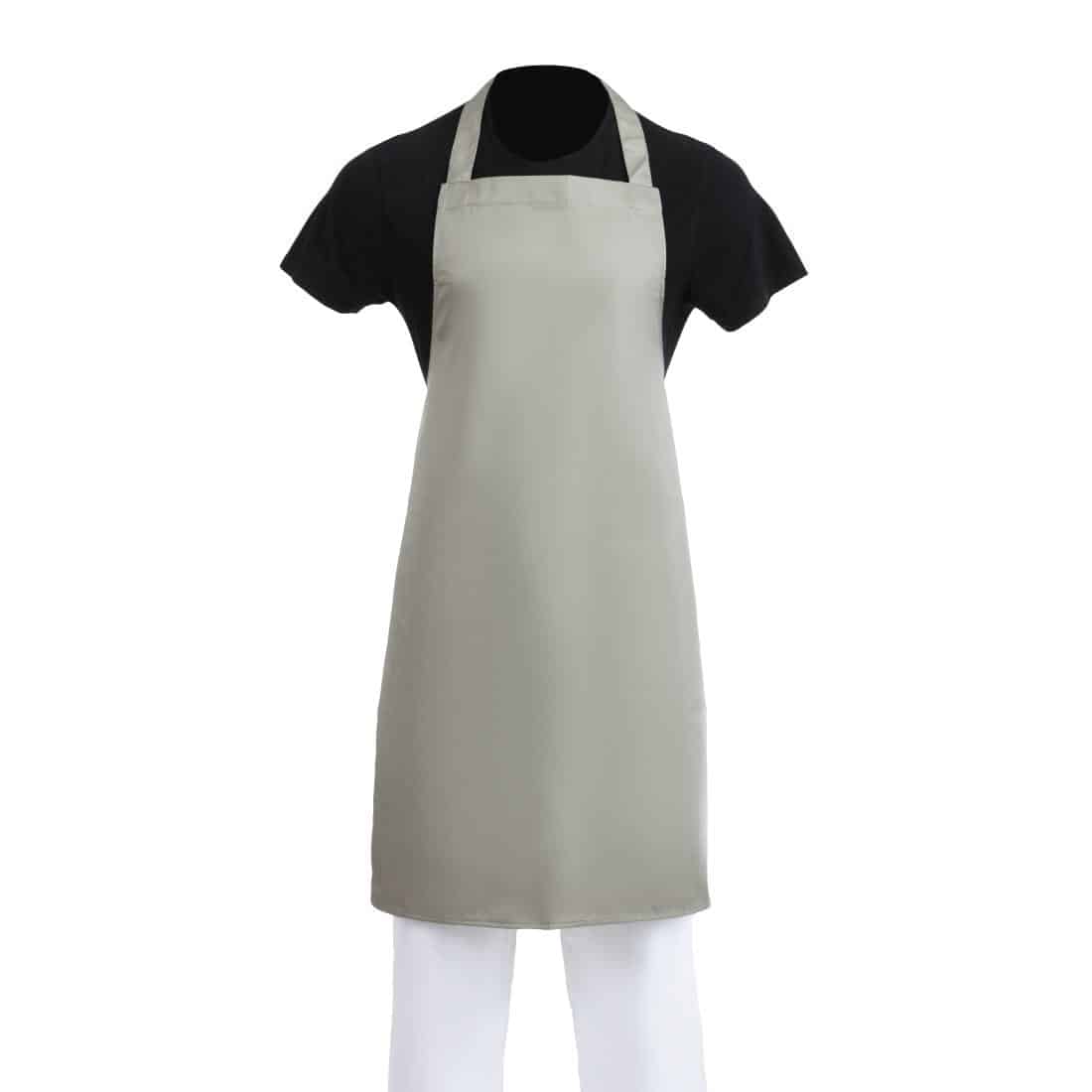 Whites Polycotton Bib Apron Olive - Image 6