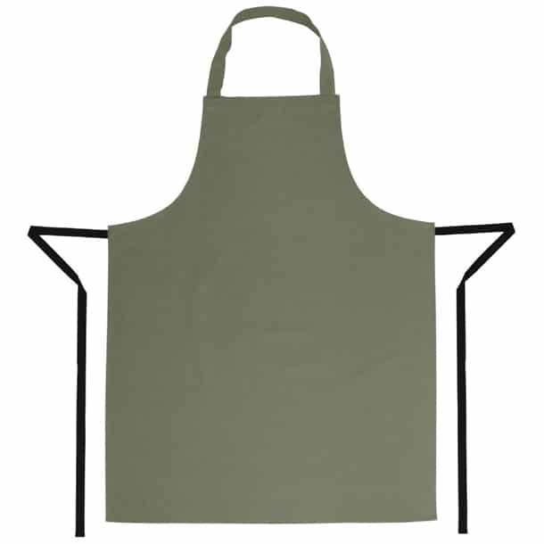 Whites Polycotton Bib Apron Olive - Image 7