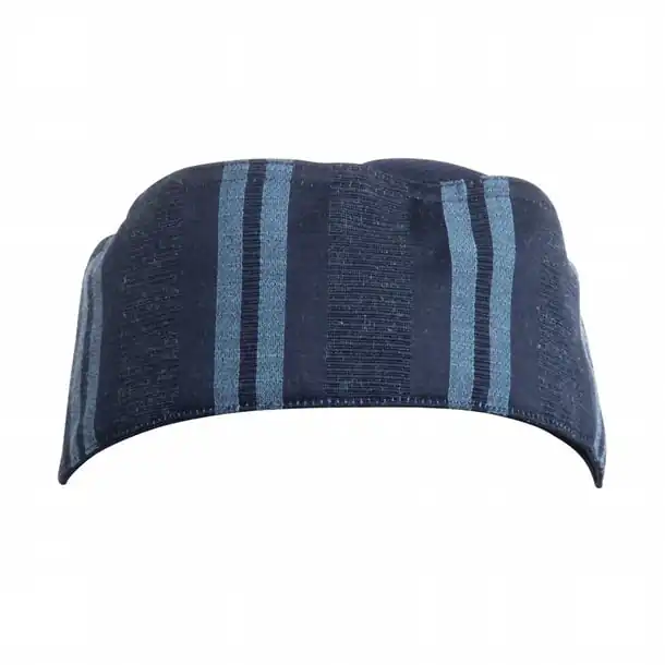 Chef Works Presidio Navy Satin Stripe Cool Vent Beanie