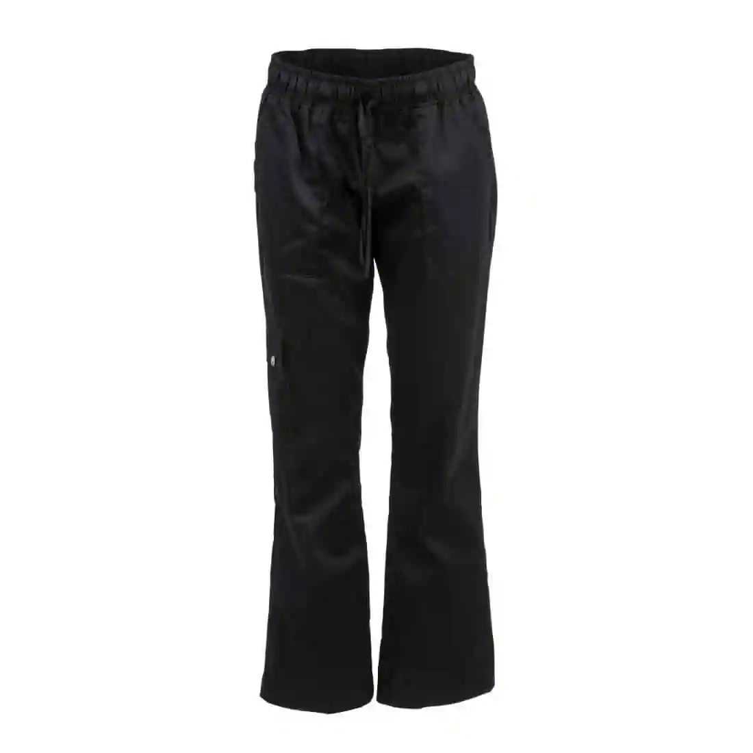 Chef Works Womens Cargo Chefs Trousers Black - Image 1