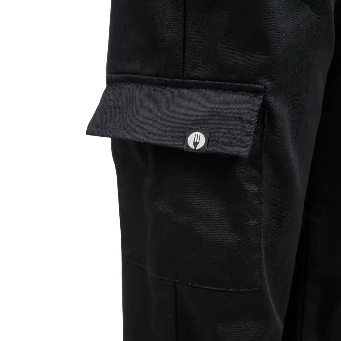 Chef Works Womens Cargo Chefs Trousers Black - Image 7