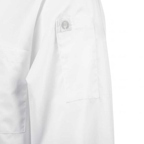 Chef Works Calgary Long Sleeve Cool Vent Unisex Chefs Jacket White - Image 15