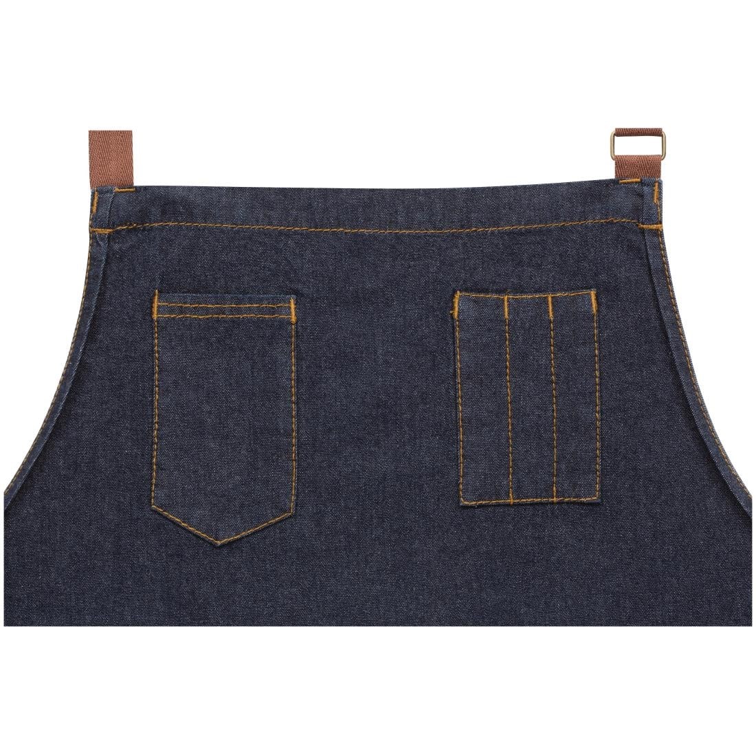 Chef Works Urban Memphis Bib Apron Indigo - Image 9