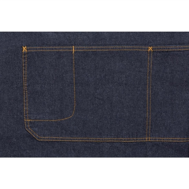 Chef Works Urban Memphis Bib Apron Indigo - Image 10