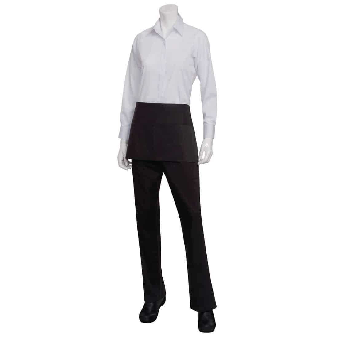 Chef Works Waist Apron Black - Image 4