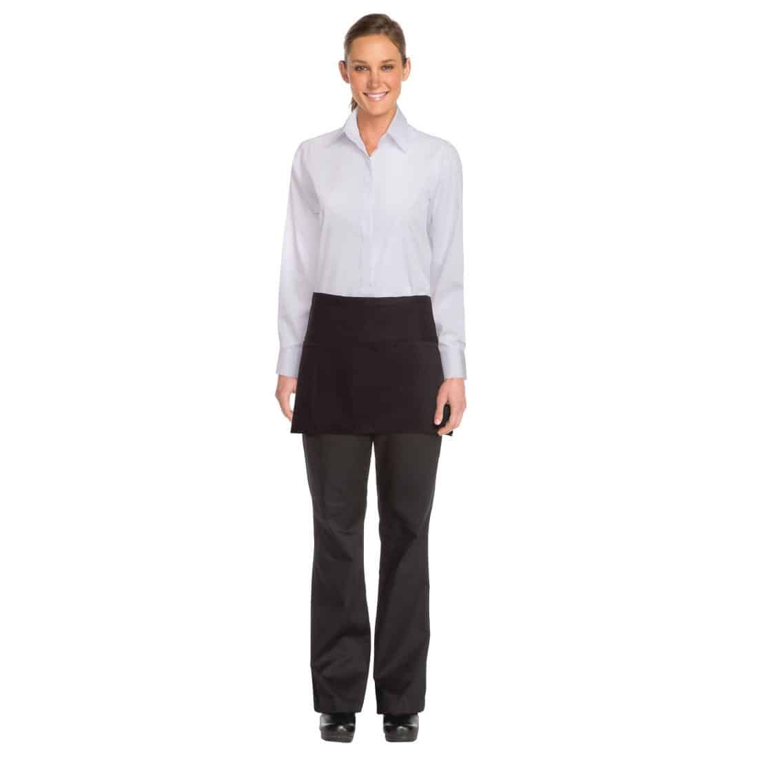 Chef Works Waist Apron Black - Image 5