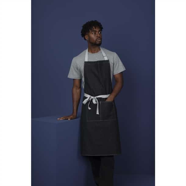 Whites Southside Bib Apron Denim Black - Image 13