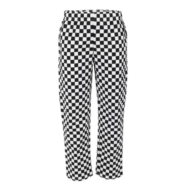 Whites Unisex Vegas Trousers Big Black & White Check - Image 2