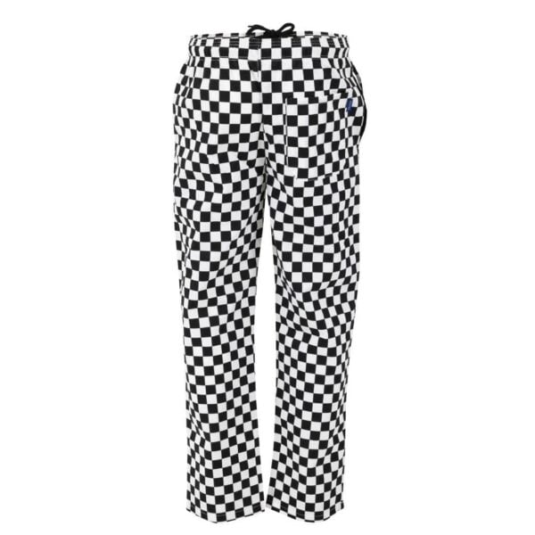 Whites Unisex Vegas Trousers Big Black & White Check - Image 4