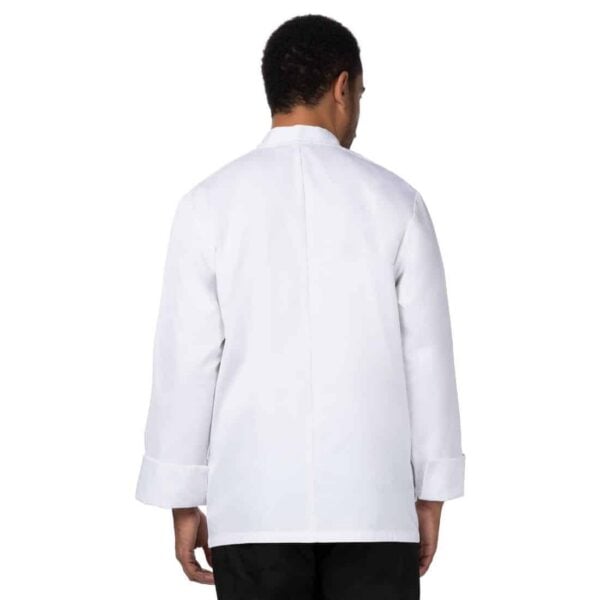 Chef Works Le Mans Recycled Chef Jacket White - Image 3