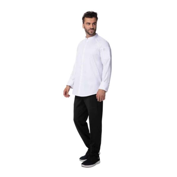 Chef Works Tulum Sustainable Chef Jacket White - Image 1