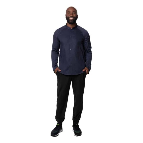 Chef Works Tulum Sustainable Chef Jacket Grey - Image 2