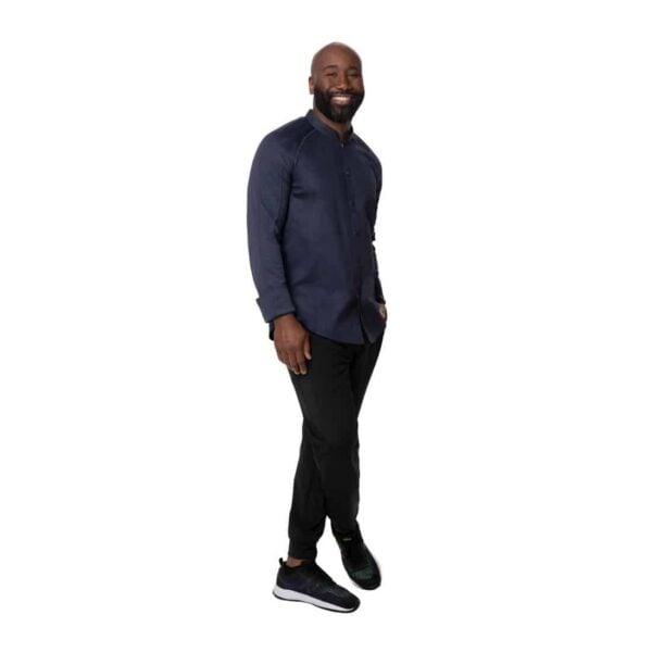 Chef Works Tulum Sustainable Chef Jacket Grey - Image 3