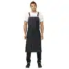 Chef Works Urban Berkeley Denim Brace Bib Apron Dark Indigo
