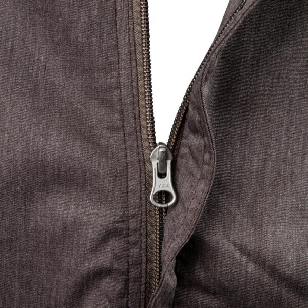 Chef Works Urban Hartford Lightweight Zipper Chefs Jacket Graphite - Image 13
